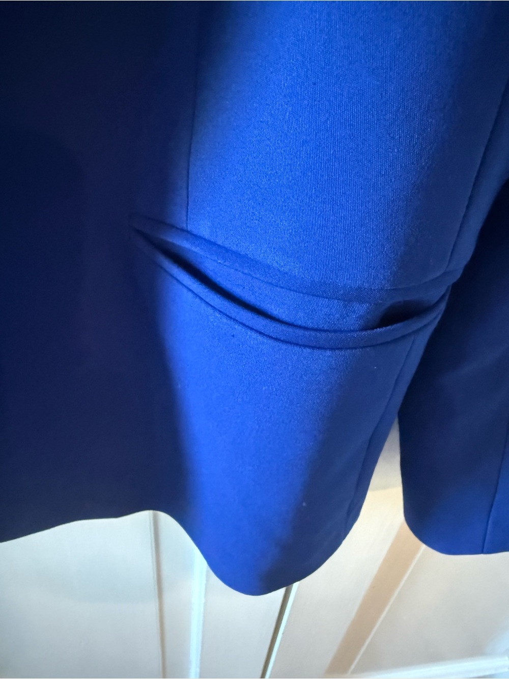 Express Women's Cobalt Blue Single-Button Blazer, NWOT - Picture 2 of 5